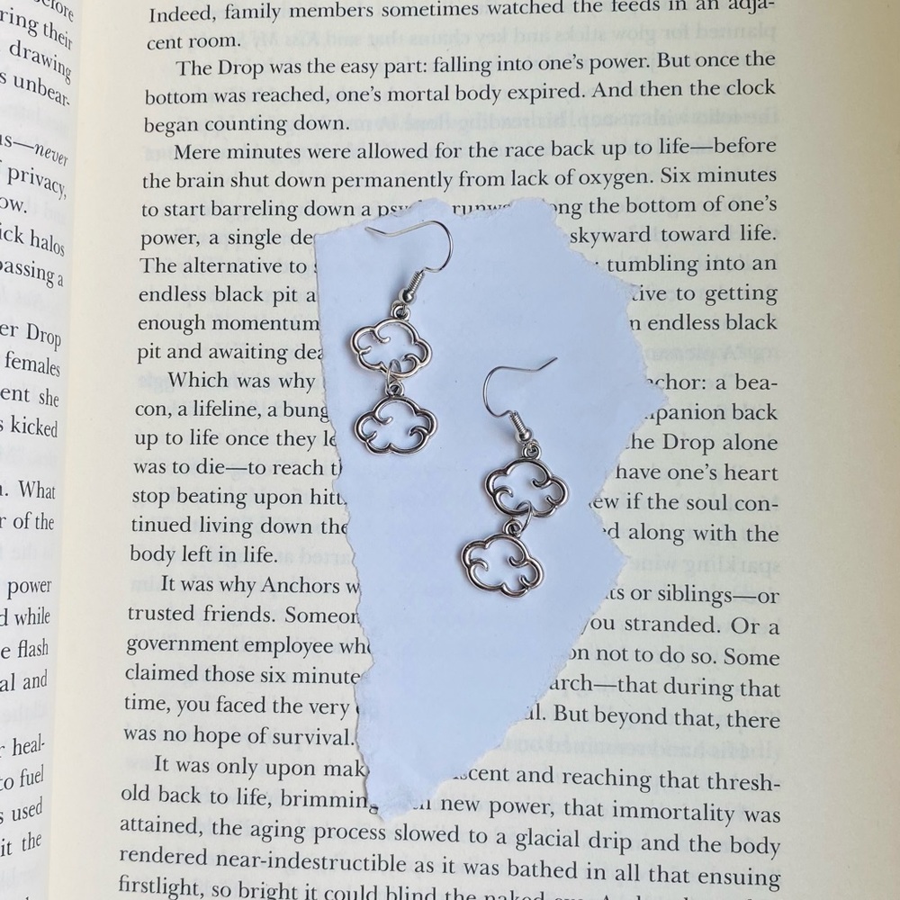 Cloud Dangle Earrings